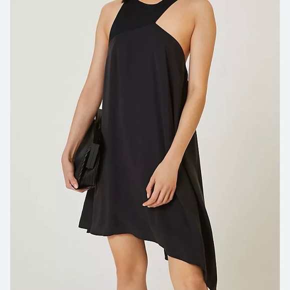 Anthropologie Dresses & Skirts - Anthropologie Mixed Up Mini Dress black size 14 100% viscose women’s